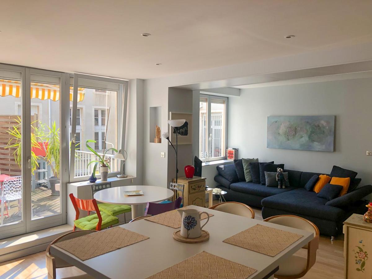 La Casa Victoria -Stanislas Area -Suite 65M2 Or Loft 75M2 น็องซี ภายนอก รูปภาพ